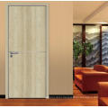 Aluminum Jamb Home Interior Melamine MDF Door